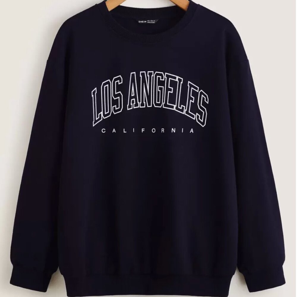 Los Angeles Graphic Long Sleeve Pullover
